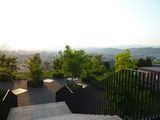 キャンパスから京都市内の眺望